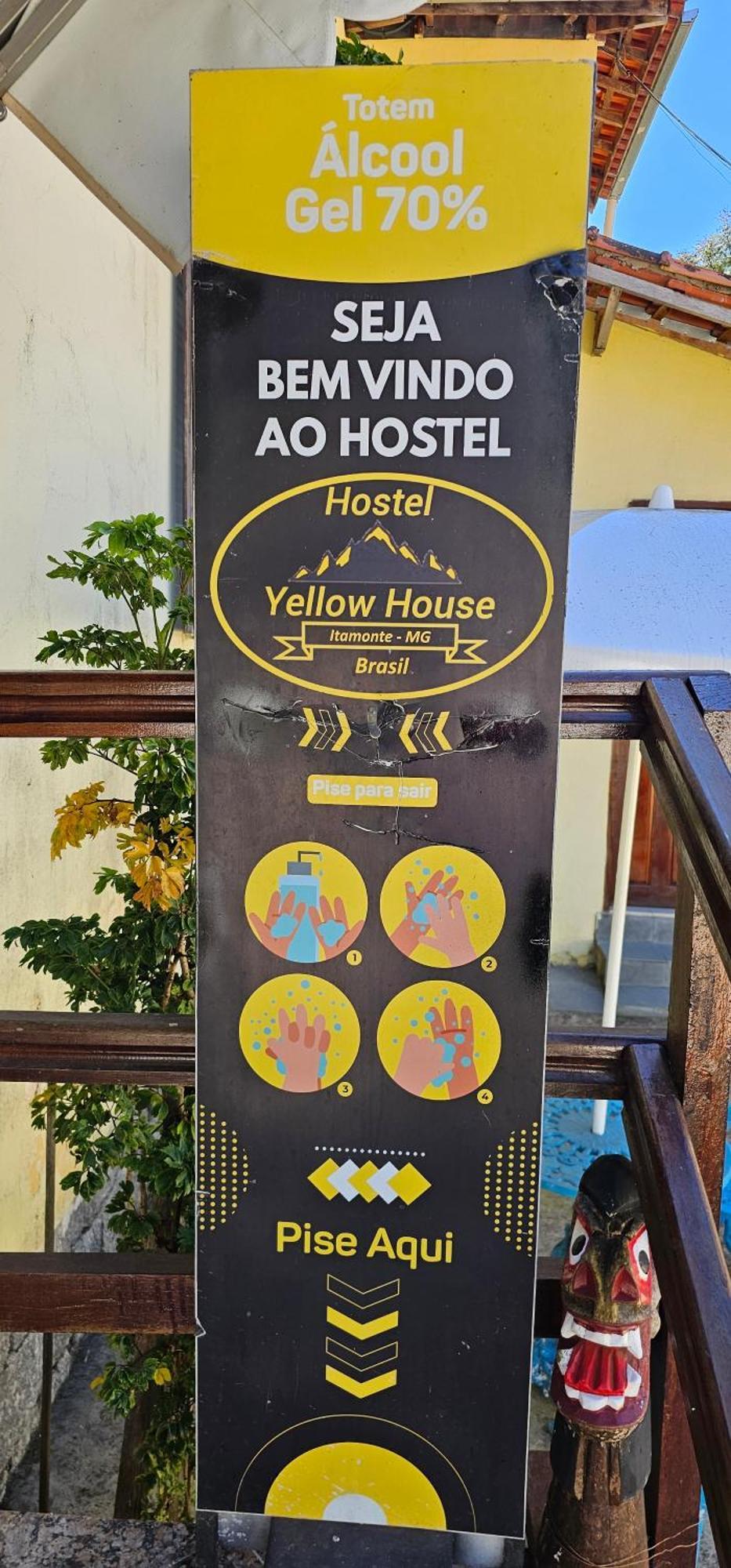 Hostel Yellow House Mg Itamonte Dış mekan fotoğraf